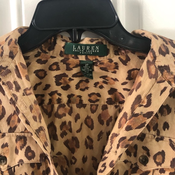 Leopard Print Long Sleeve Dress - Picture 4 of 7